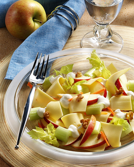 Brändle recipe Swedish cheese salad with walnut oil