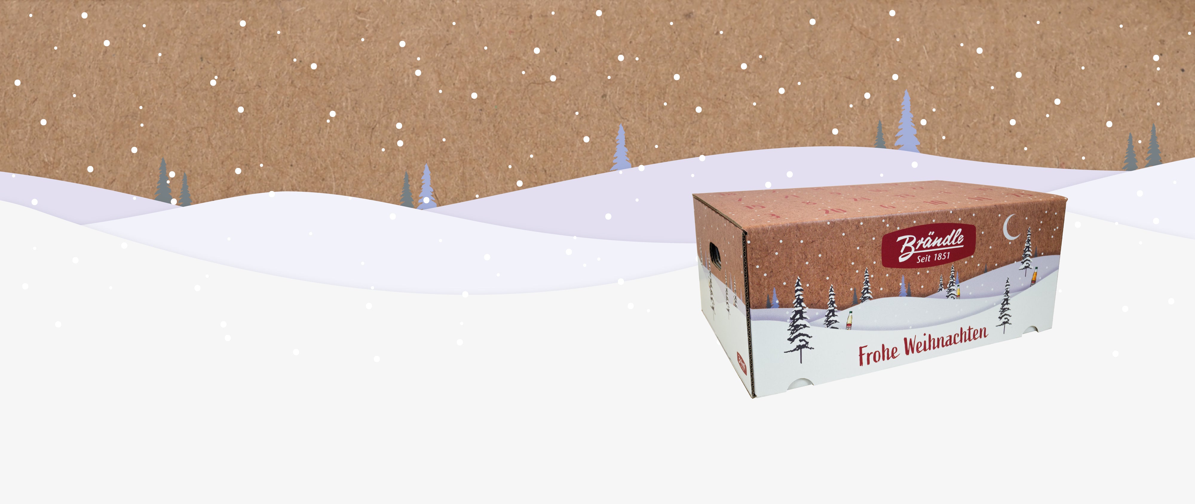 Ab sofort erhältlich! Unser erster Brändle-Adventskalender