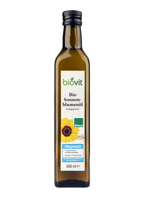 biovit Bio Sonnenblumenöl, kaltgepresst