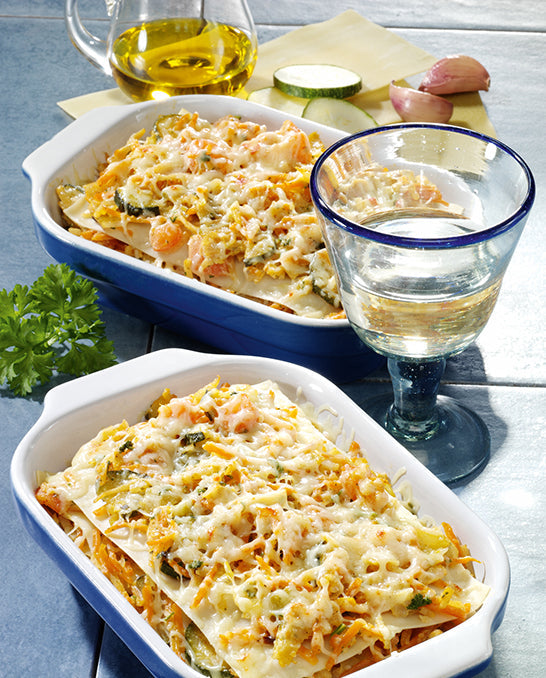 Vegetable lasagna with Brändle vita sunflower oil