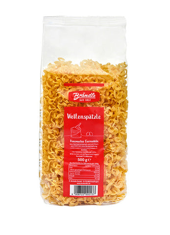 500 gram packet of Brändle Wellenspätzle