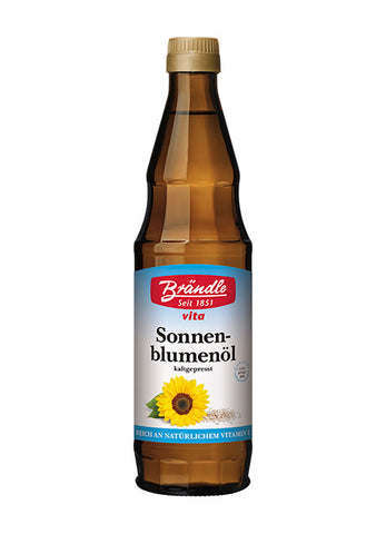vita-Sonnenblumenöl, kaltgepresst