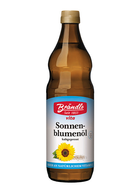 vita-Sonnenblumenöl, kaltgepresst