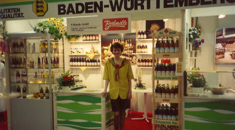 Brändle fair booth with Karin Lamparter            