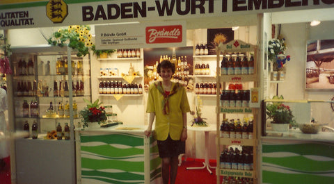 Brändle auf der Messe mit Karin Lamparter