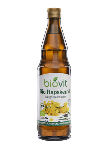 Biovit organic rapeseed oil cold pressed