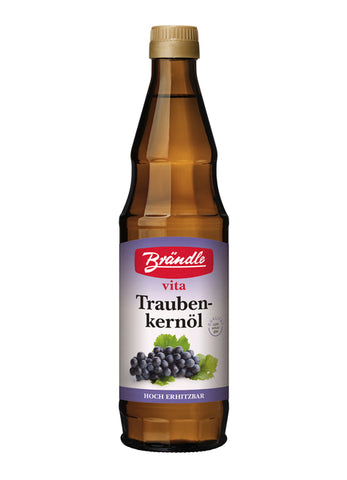 Abbildung Flasche Brändle vita Traubenkernöl 500ml