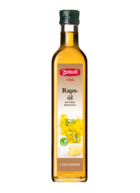 Figure bottle Brändle vita rapeseed oil with butter flavor 500ml